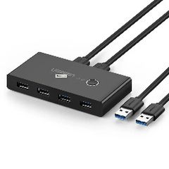 UGREEN 30768 2 In 4 Out USB 3.0 5G bps Plug and Play Sharing Switch Box