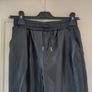 Faux leather joggers Image 2