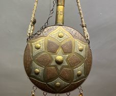 Antique powder flask