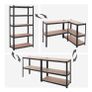 Storage racks set of 2   heavy-duty shelves, FREE DELIVERY Image 4