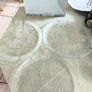 3 Arcoroc France Aspen Leaf Serving Torte Plate 13 inchs Round Platter EUC each 17.00 euro or all 3 for 45.00 euro. Image 2