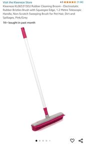 Brand new rubber broom