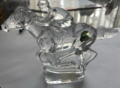 waterford crystal horse and jockey