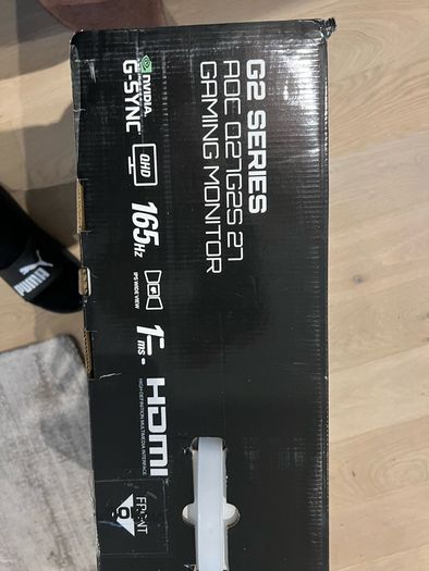 AOC Q27G2SEU 27 inch Gaming Monitor Excellent Condition
