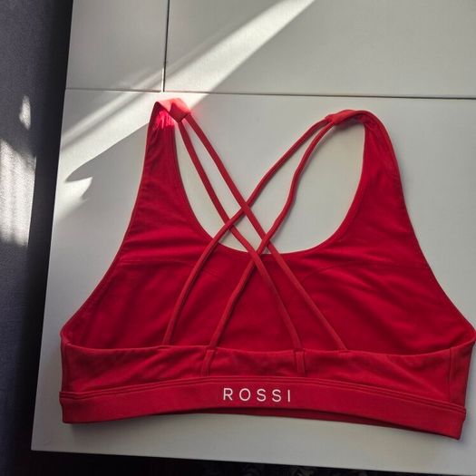 Red Sports Bra size 10