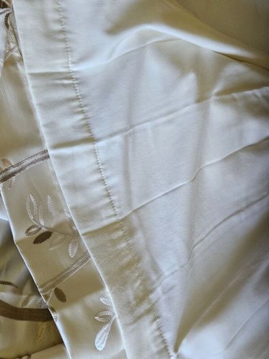 Lined curtains