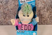 Vintage  Edd The Duck Hand Puppet Soft Toy From Bbc Tv 1990 Boxed