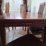 High End Mahogany Table & Chairs Image 4