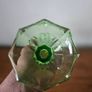 Vintage  uranium glass vase Image 8