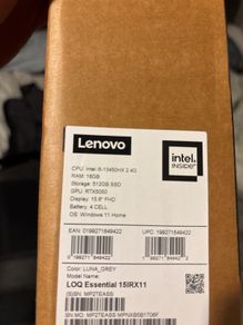 Gaming laptop