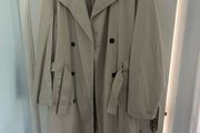 Zara mens long trench coat