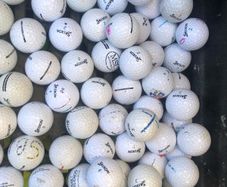 50 used mixed Srixon practice grade golf balls
