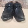 Mens Clarks Huckley Roll Black Leather Shoes Size Uk 8 Eu 42 Brand New Image 4