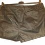 BNWT Denim Co. Coated Finish (leather look ) stretchy High waist shorts size UK20 EUR48 Postage included Image 2