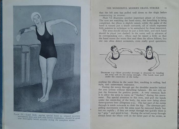 Vintage - Swim like a Fish - How to become an all-Round Swimmer by H. A. Lear