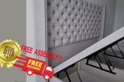 bed frame and headboard + free assembly