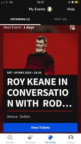 Roy Keane in Conversation with Roddy Doyle