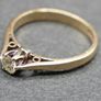 Diamond Solitaire Ring Image 3
