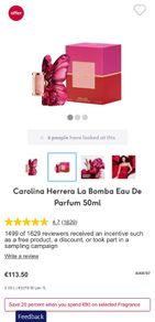 Carolina Herrera La Bomba parfum for her
