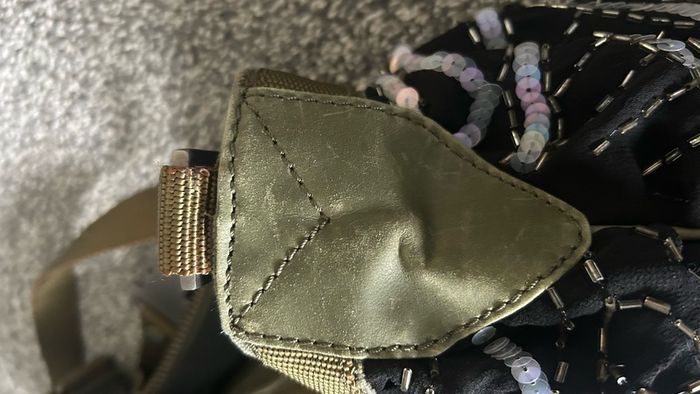 diesel large sequin bag