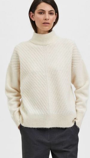 Selected Femme Alpaca High-neck