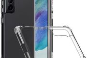 Samsung Galaxy S21 FE 5G Gel Bumper Cover - Transparent