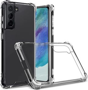 Samsung Galaxy S21 FE 5G Gel Bumper Cover - Transparent