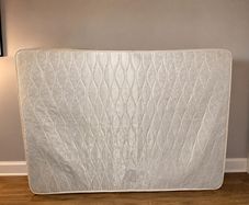 Bed frame and mattress