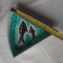 Italian Vintage & Unique Hand Painted Triangular Hors D'oeuvre/Tapas Dishes Image 5