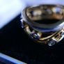 Vintage 925 Sterling Silver Gold Plated Ring Women Fashion Jewelry Cubic Zircon Ring Image 6