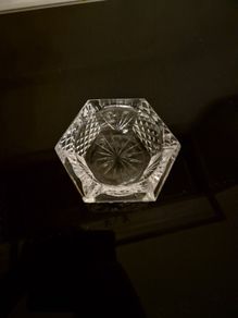 Galway Crystal Co  Ashtray Vintage old collectors ashtray new condition  bar pub memorabilia man shed home garden great present  colectebels pottery Whiskey rare