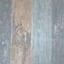 Shabby Chic Blue Wooden Effect Wallpaper (FREE POSTAGE) Image 2
