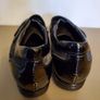 Ladies real leather flat shoes Soffice Sogno black size 7 UK SALE Image 3