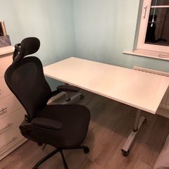 Office desk and chair