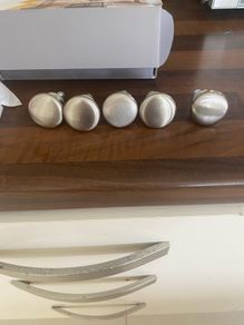 chrome door knobs