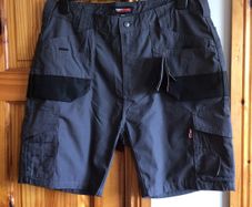 BNWTS Tuff Stuff Mens Grey  Cargo Work Shorts W 36 Can post