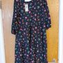 Sugarhill  Black Paintbox Leopard Print  Dress. S16.  B.N.W.T Image 2