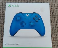 Boxed Official Xbox One vortex blue controller