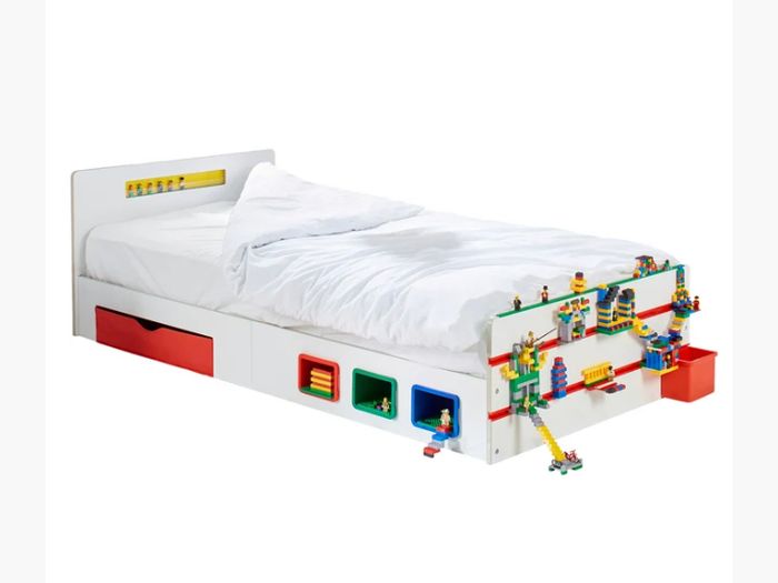 LEGO style Childs Bed Frame by Room 2 Build