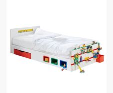 LEGO style Childs Bed Frame by Room 2 Build