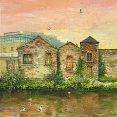 Original Oil on Board 30x40cm - Change