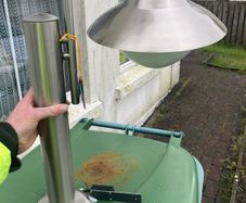 Brand new outdoor garden lamp free postage