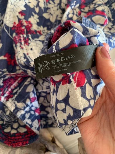 Boho cotton blouse
