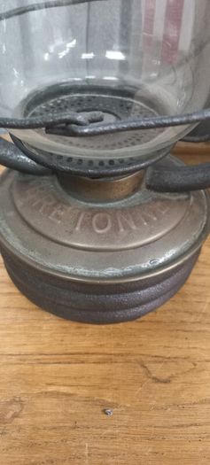 Antique French electric lantern works