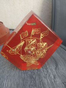 Vintage Portuguese Souvenir Paperweight