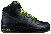 Nike Air Force 1 High Black Volt Uk 11/ Us 12 BRAND NEW