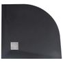 Shower Tray Black 90x90 cm Image 3