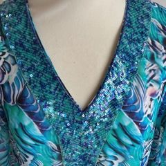 Vibrant Biba dressy beach  top