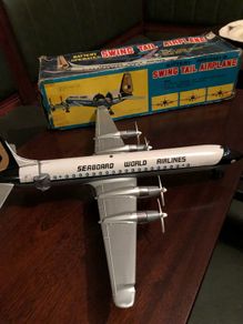 vintage toy plane