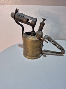 Vintage Primus No. 630 Brass Blowtorch 1930 Rare Collector's Item